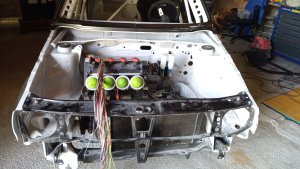 Golf 2 ABF injection Haltech Elite 1000 : faisceau complet et réglage sur banc