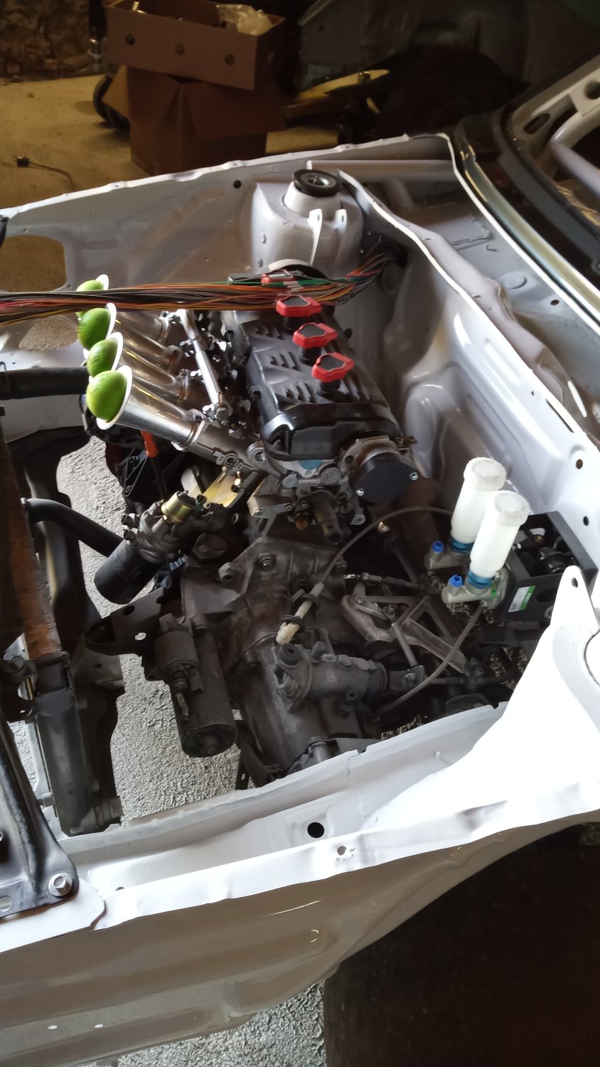 Golf 2 ABF injection Haltech Elite 1000 : faisceau complet et réglage sur banc — photo 3