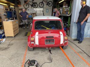 Réglage carburateurs sur Mini Cooper avec culasse Arden 8 ports - miniature 2