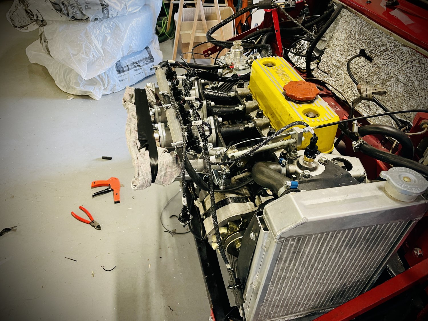Mini Cooper 1380 avec culasse Arden 8 ports et gestion Haltech : un mélange de tradition et de technologie — photo 4