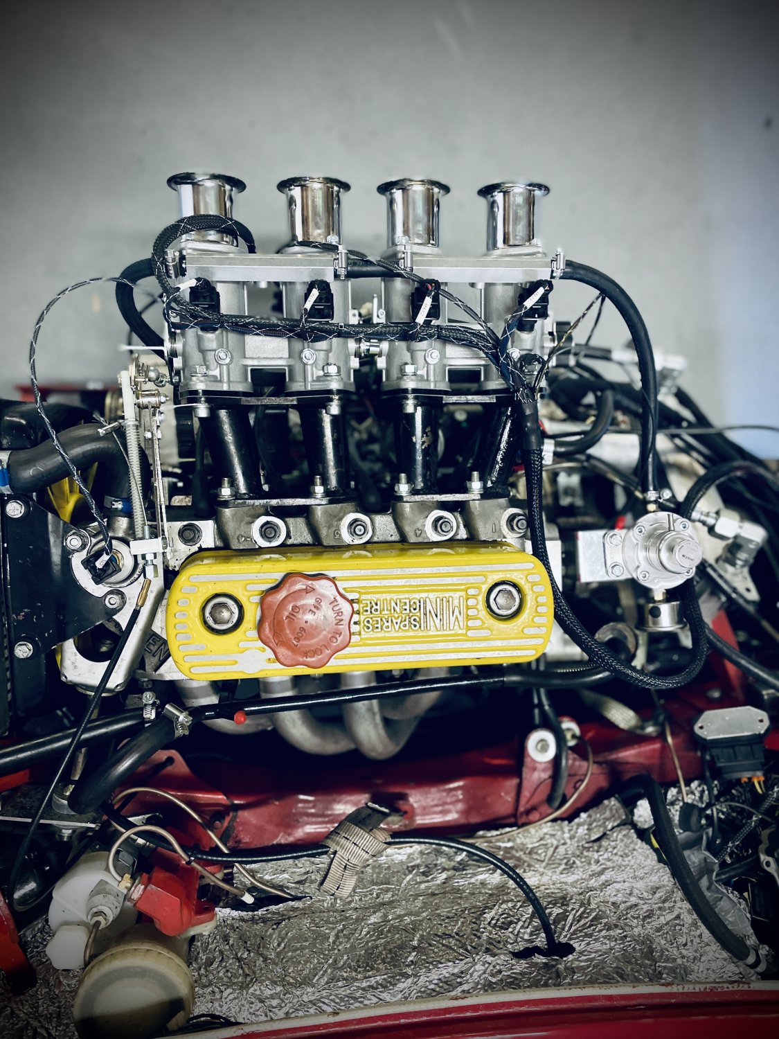 Mini Cooper 1380 avec culasse Arden 8 ports et gestion Haltech : un mélange de tradition et de technologie — photo 6