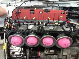 Honda Civic K20 préparée pour le slalom : faisceau moteur complet sur base Haltech Elite 550 - miniature 3