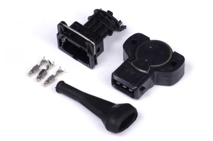 Throttle Position Sensor -Black CCW Rotation 8mm D-Shaft – Réf. HT-010404