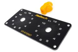 Dual Switch Panel Kit - includes Yellow knob – photo 2