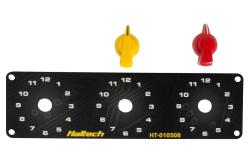 Triple Switch Panel Kit - includes Yellow & Red knobs – photo 2