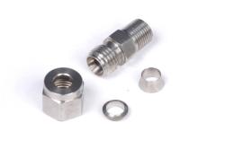 1/4" Stainless Compression Fitting Kit - 1/8" NPT Thread – Réf. HT-010813