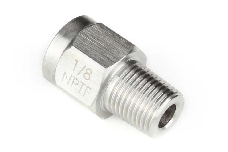 Haltech M10 x 1.0 to 1/8 NPT Adaptor - compatible avec Bosch Fluid pression and sonde de température – Réf. HT-010922