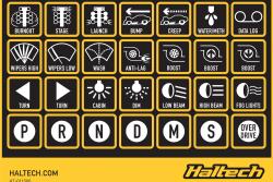 Haltech CAN Keypad Label Set – photo 2