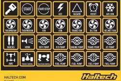 Haltech CAN Keypad Label Set – photo 3