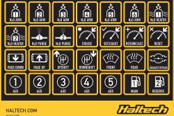 Haltech CAN Keypad Label Set – photo 5