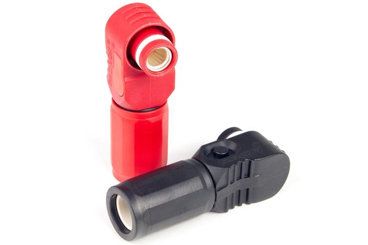 Plug set only - Surlok connectors red and black 200A - Suits Nexus R5 – Réf. HT-030030