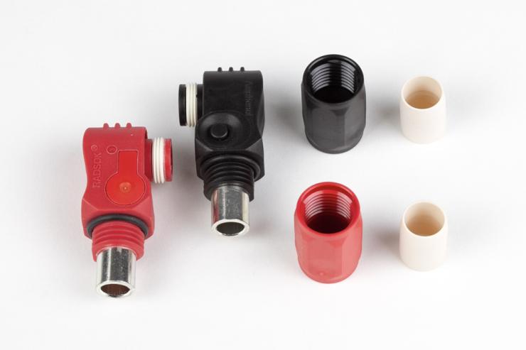 Plug set only - Surlok connectors red and black 120A - Suits Nexus R3 – Réf. HT-030031