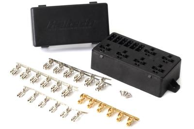 Haltech 6 Circuit Haltech Fuse Box with Lid and all required pins – Réf. HT-030102
