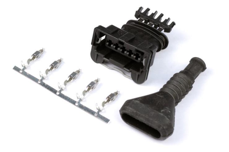 Plug and Pins Only - Bosch 5 Pin Junior Timer Female Connect – Réf. HT-030312