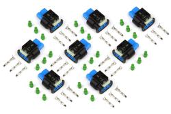 Plug and Pins Only - Ford Coyote 2nd Generation Ignition Coil Plugs - 2015-2017 (Set of 8) – photo 2