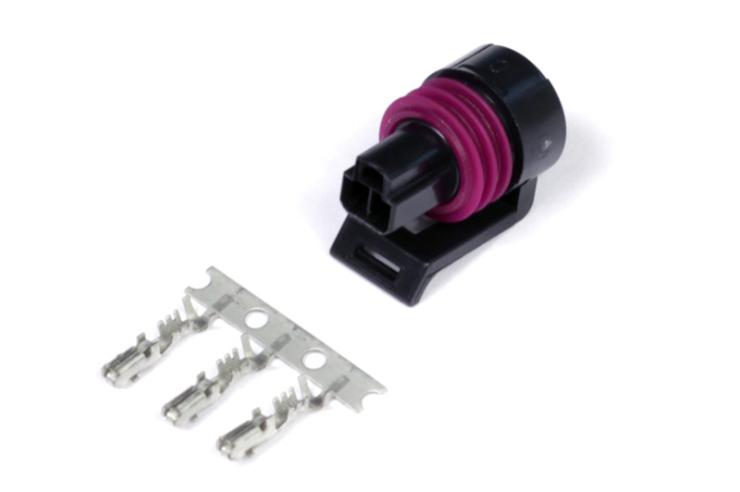 Plug and Pins Only - Delphi 3 Pin Pressure Sensor Connector – Réf. HT-030412