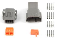 Plug and Pins Only - Matching Set of Deutsch DTM-8 Connectors (7.5 Amp) – Réf. HT-031016