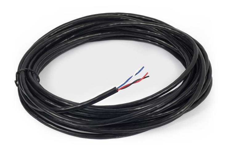 Haltech Cable - Multicore - 4 x 20AWG (Red/noir/blanc/Blue) - 10M (32') – Réf. HT-039204