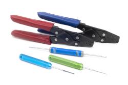 Dual Crimper set - inc 3 pin removal tools – photo 2