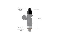 Haltech adaptateur d'injecteur carburant - 14 mm 3/4 to Full Length – photo 4