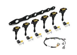 R35 Coil Bracket for Nissan RB20/25/26 includes bracket coils, connectors and harness – Réf. HT-120203
