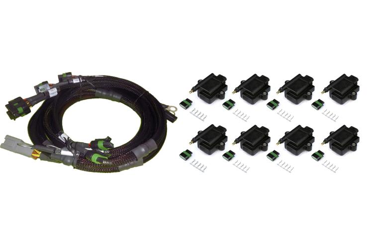8 channel Hi Output Ignition Coil & Harness Kit GM/Chrysler – Réf. HT-130312
