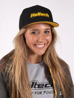 Haltech Snapback Cap - Black & Yellow Size: One size fits all – photo 3