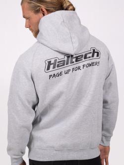 Haltech Classic Hoodie - Grey XL Size: XL – photo 2