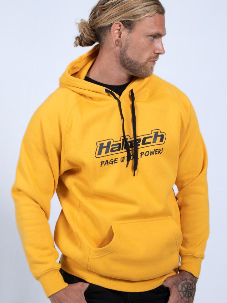 Haltech Classic Hoodie - Yellow L Size: Large – Réf. HT-301910YL