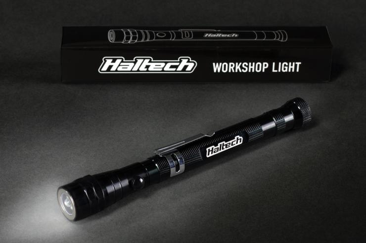 Haltech LED Telescopic Workshop Light Length: 17.3cm - 56.7cm – Réf. HT-309011