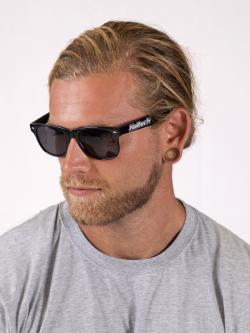 Novelty Event Sunglasses - Black w/White Logo – photo 2