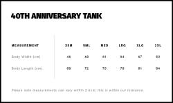 40th Anniversary Tank Size: L – photo 7